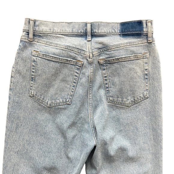 ❌SOLD Abercrombie & Fitch Ultra High Rise 90s Straight Jean Criss-Cross Waist 31 - Picture 6 of 13